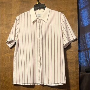 Striped button up